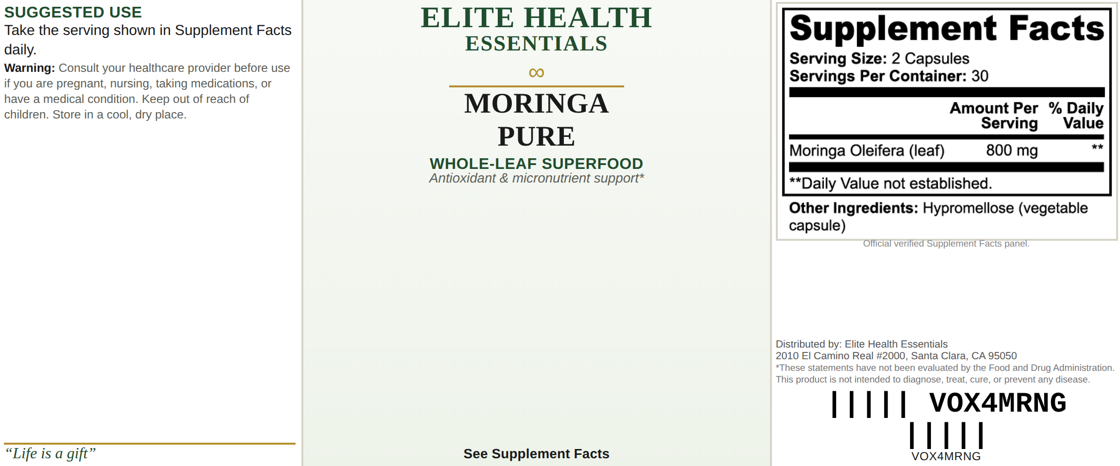 Moringa Pure