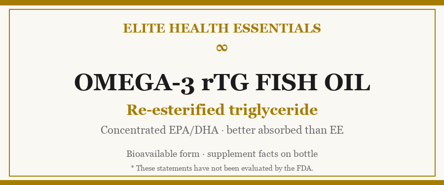 Omega-3 rTG Fish Oil